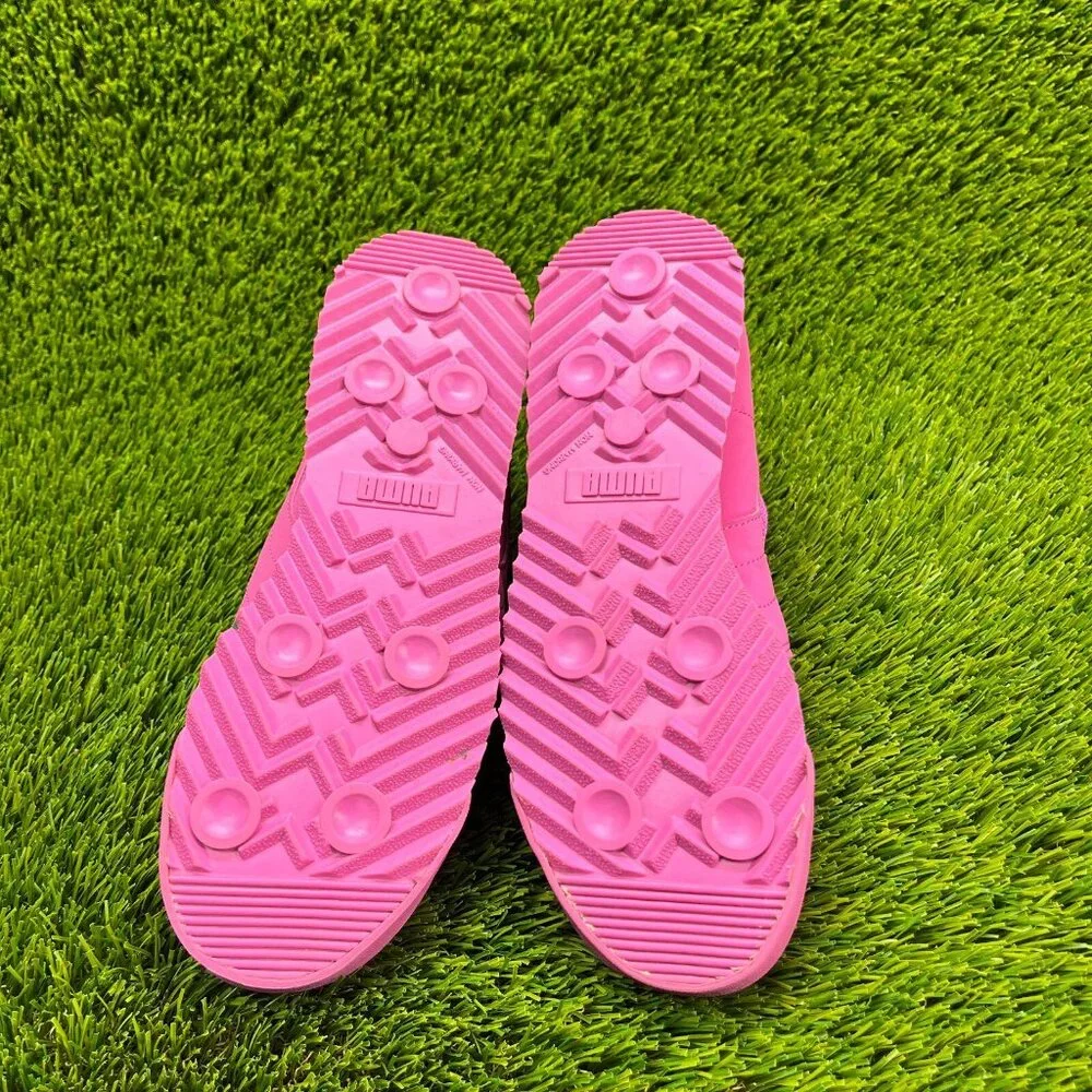 Puma Roma Nm Girls‎ Size 6Y Pink Running Casual Walking Shoes Sneakers